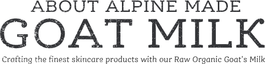 About Alpine Made Organic Goat Milk Soap